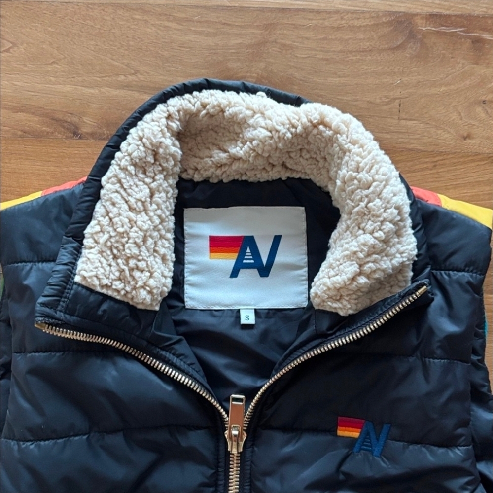 Aviator Nation Sunburst Puffer Vest - Picture 3 of 5